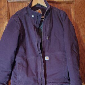 Carhartt Purple Women's Full T Swing Coat Sz. Sm (4/6)